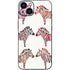 Cat Coq Rainbow Zebras iPhone 14 Plus Skin